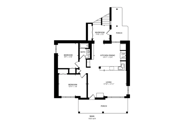 a picture of floor plan