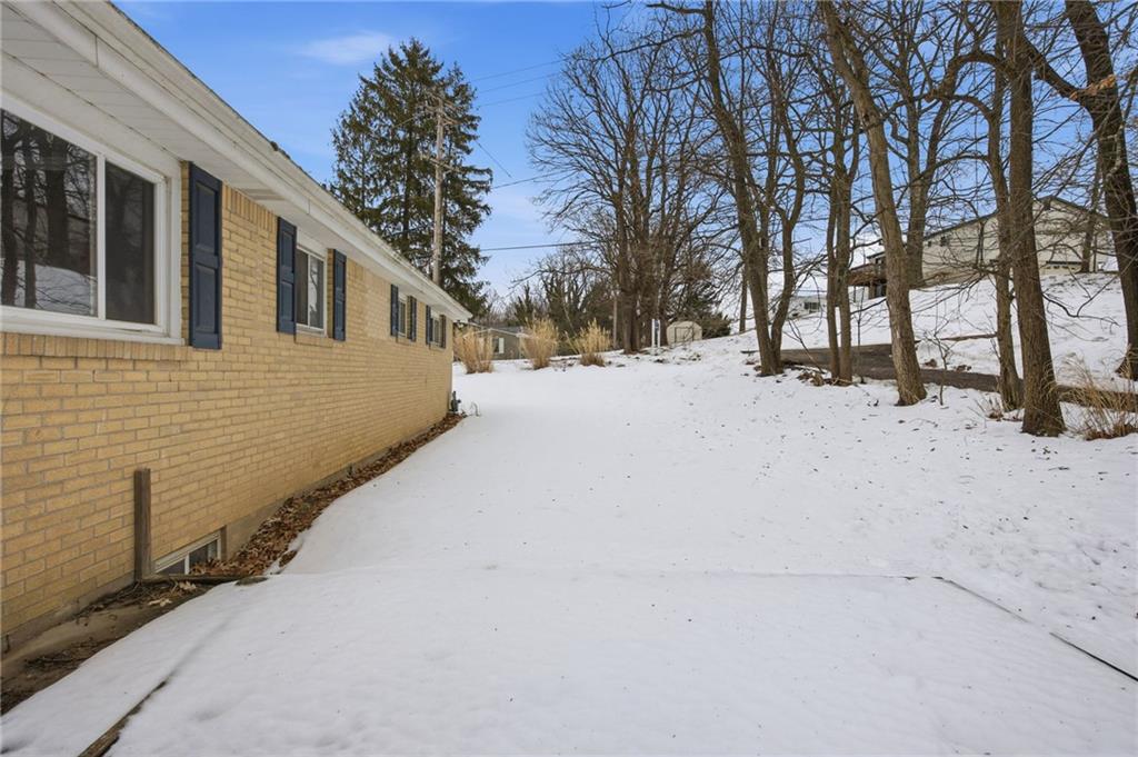 3801 Greenfield Road Allison Park, PA 15101 - Photo 36 of 39 a view of a snow on the road