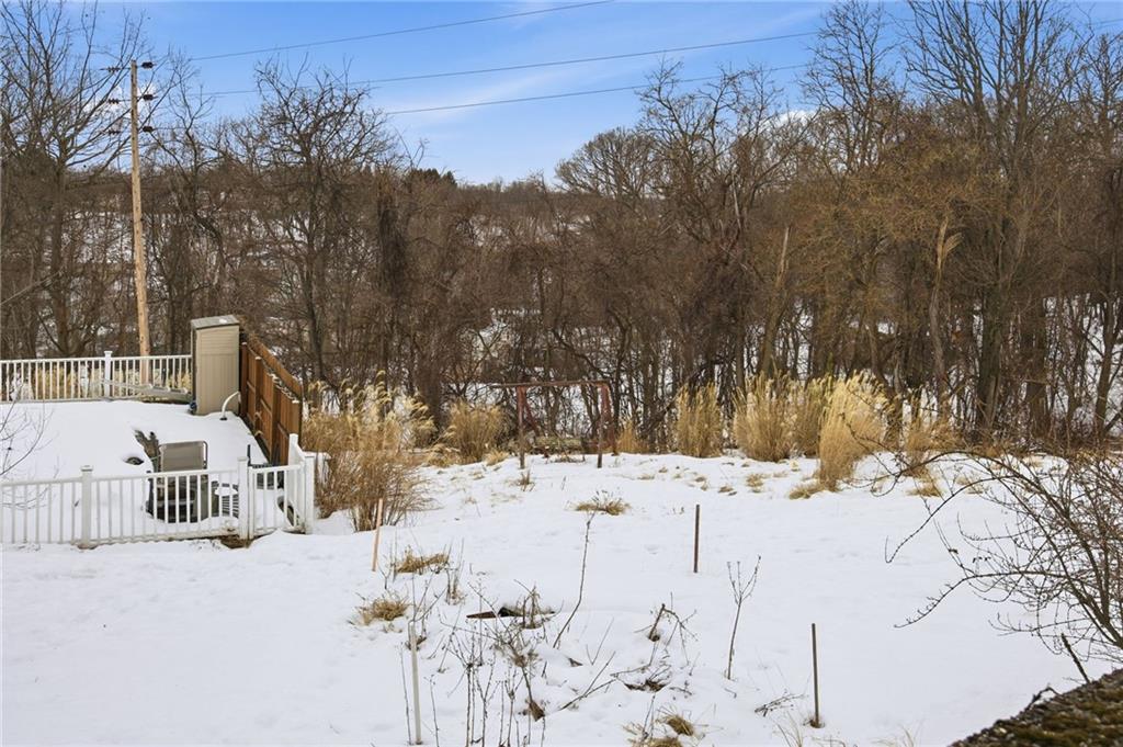 3801 Greenfield Road Allison Park, PA 15101 - Photo 37 of 39 a view of snow on the road and trees