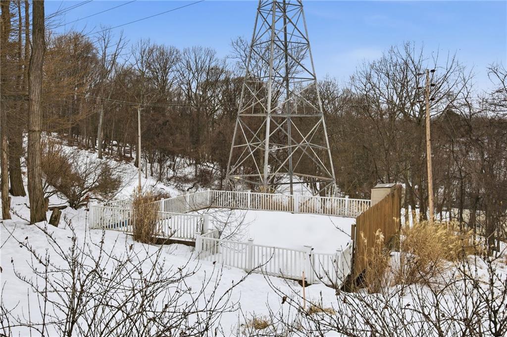 3801 Greenfield Road Allison Park, PA 15101 - Photo 38 of 39 a view of a swimming pool with a patio and trees