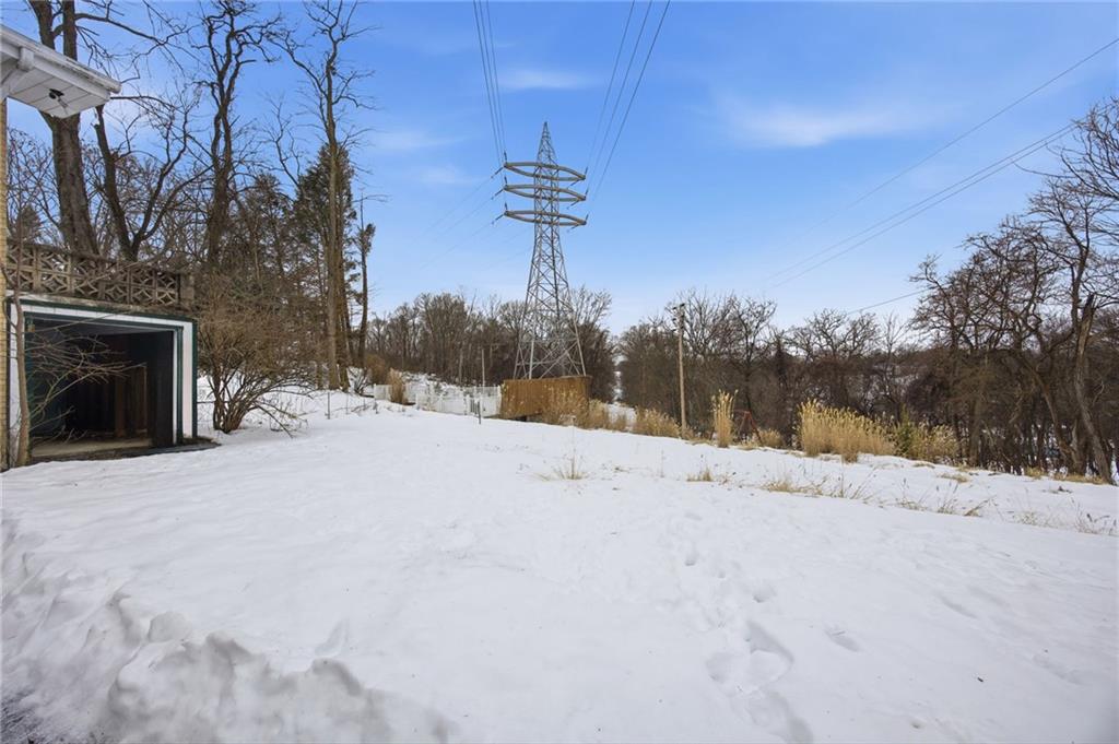 3801 Greenfield Road Allison Park, PA 15101 - Photo 5 of 39 a view of a snow on the road