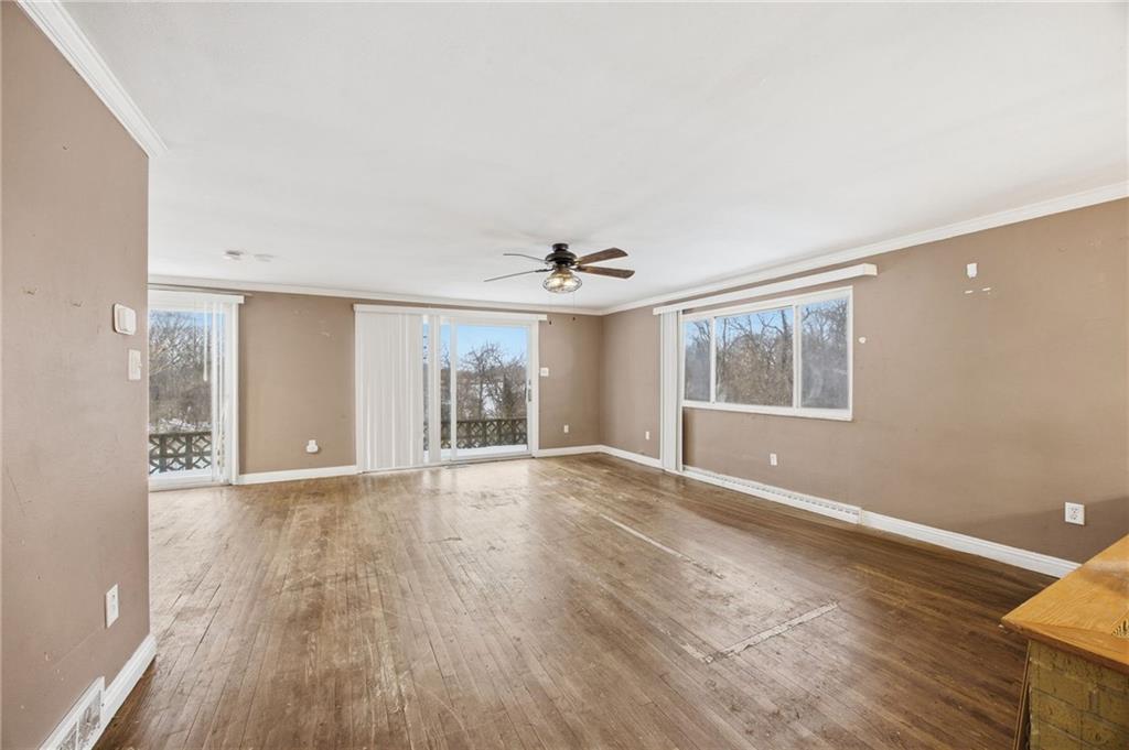3801 Greenfield Road Allison Park, PA 15101 - Photo 9 of 39 wooden floor in an empty room with a window