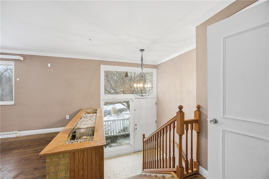 3801 Greenfield Road Allison Park, PA 15101 - Photo 10 of 39 a view of a hallway with windows and stairs