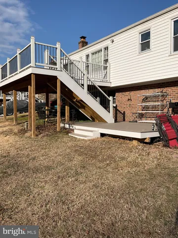 a view of a house with a balcony