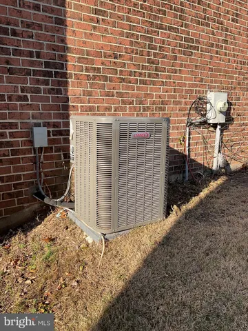 a view of a brick wall