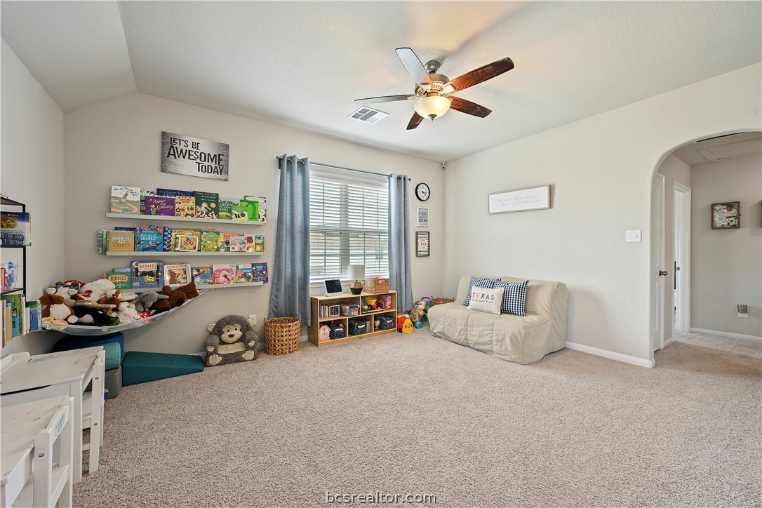 5741 Cerrillos Drive Bryan, TX 77807 - Photo 16 of 25 Upstairs gameroom/additional living room/media space - option