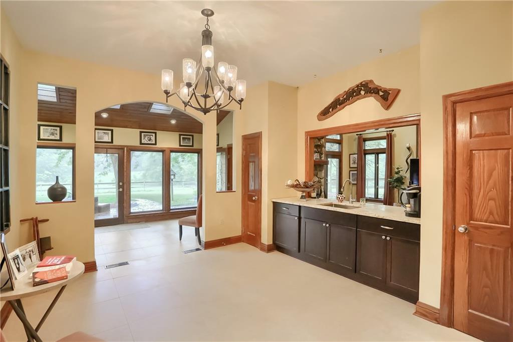 325 Overbrook Road Valencia, PA 16059 - Photo 23 of 34 a large kitchen with a window and stainless steel appliances