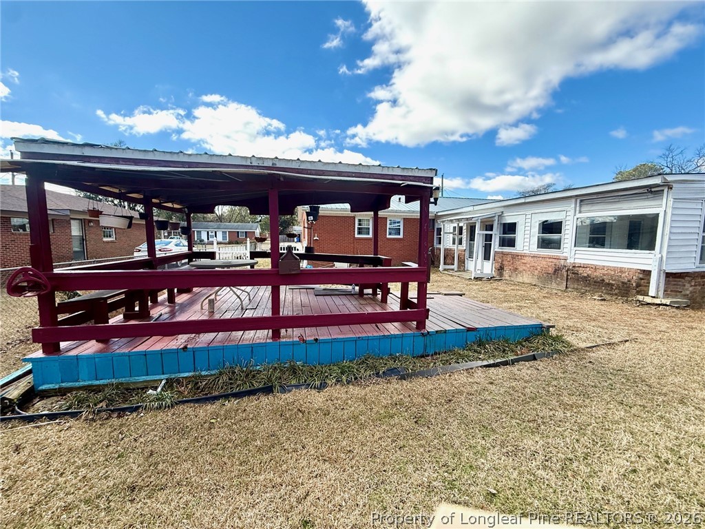 741 Newport Road Fayetteville, NC 28314 - Photo 33 of 48 a view of a cafe with outdoor seating