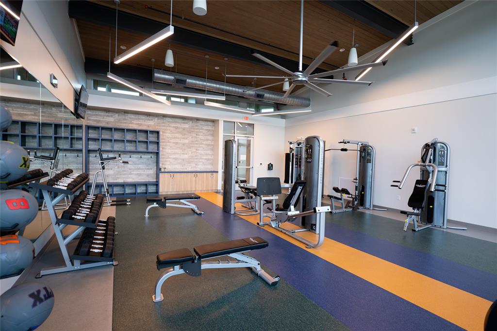 224 Bee Balm Road McKinney, TX 75071 - Photo 17 of 20 a view of a room with gym equipment