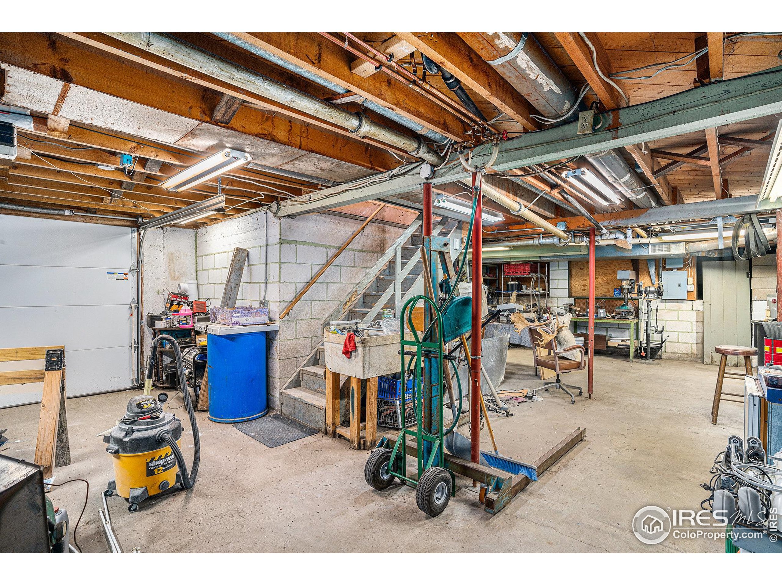 143 Waltonia Road Drake, CO 80515 - Photo 21 of 30 a view of a storage room with gym equipment