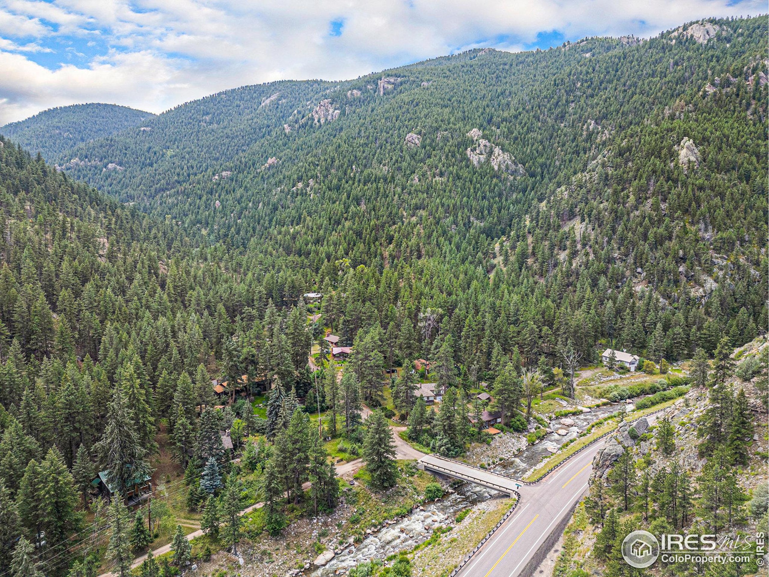 143 Waltonia Road Drake, CO 80515 - Photo 28 of 30 a view of a mountain from a yard