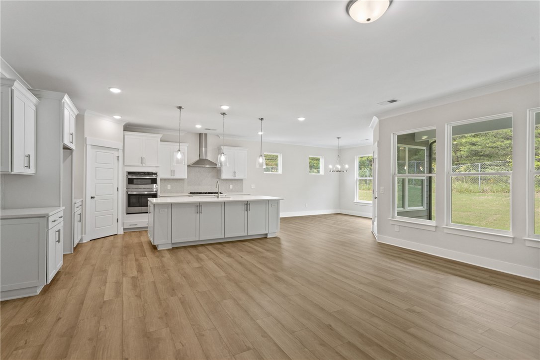 315 Old Shirley Road Central, SC 29630 - Photo 12 of 26 Bright and open-concept kitchen and living area, perfect for daily living and entertaining.