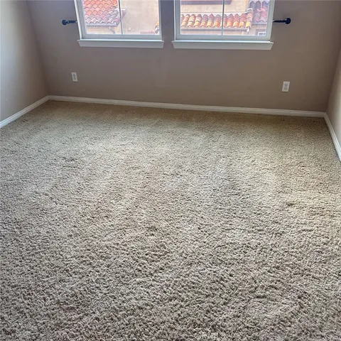 view of room with window