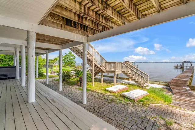 a living room with a couch and a table