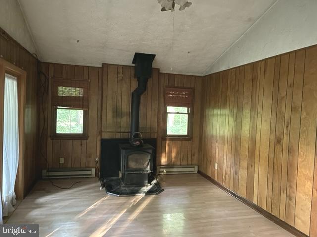 159 Bloodroot Road Front Royal, VA 22630 - Photo 5 of 12 Family room with Cozy wood burning stove.