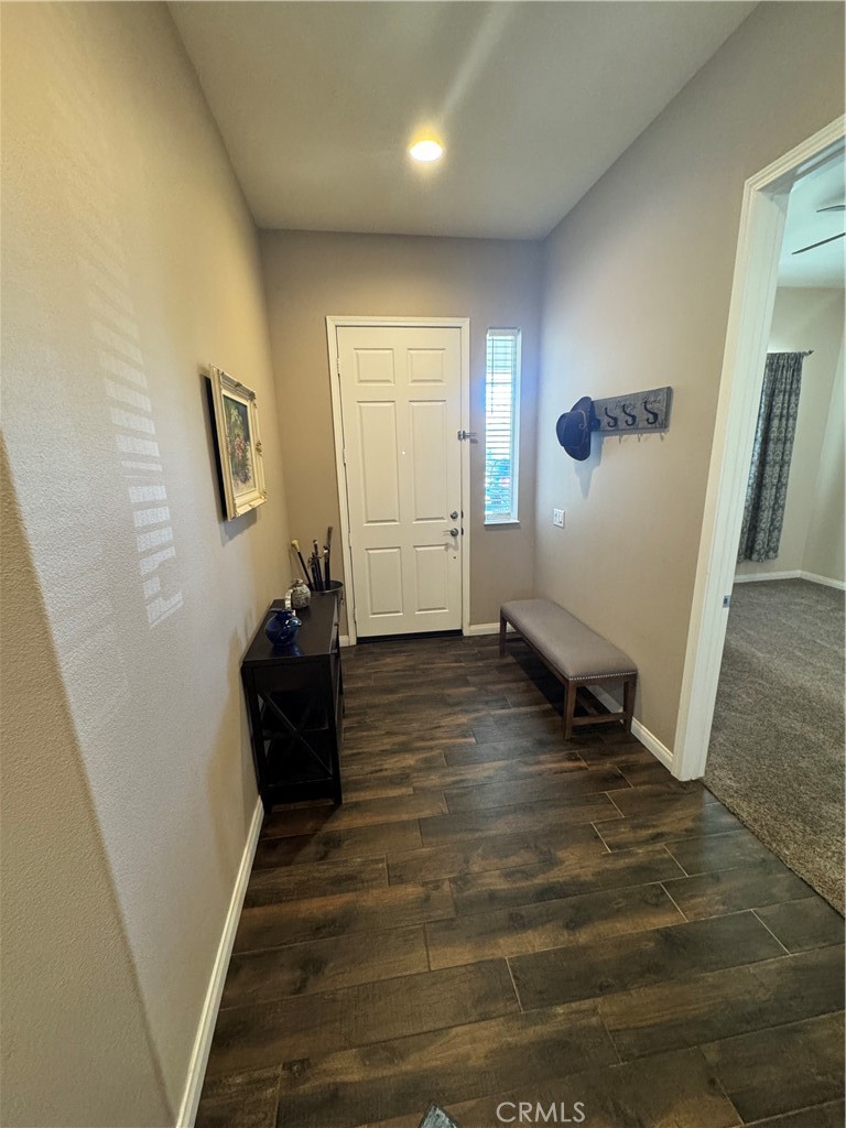 11000 Rockaway Glen Road Apple Valley, CA 92308 - Photo 4 of 17 a view of hallway with wooden floor