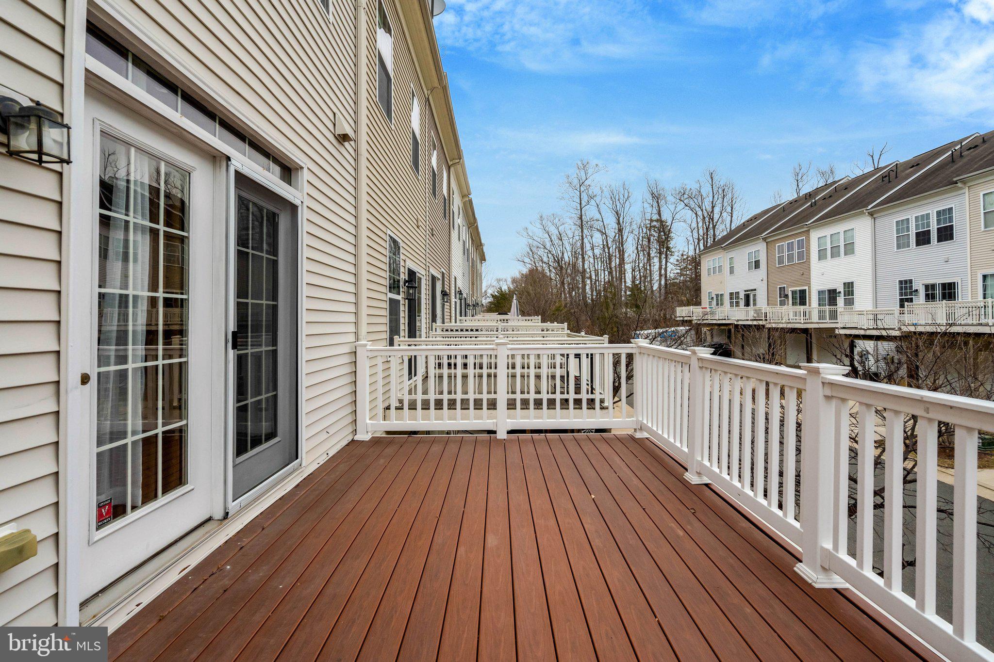 4302 Potomac Highlands Circle Triangle, VA 22172 - Photo 43 of 43 Spacious deck with serene views.