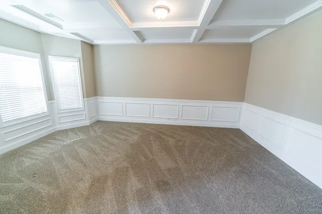 a view of empty room