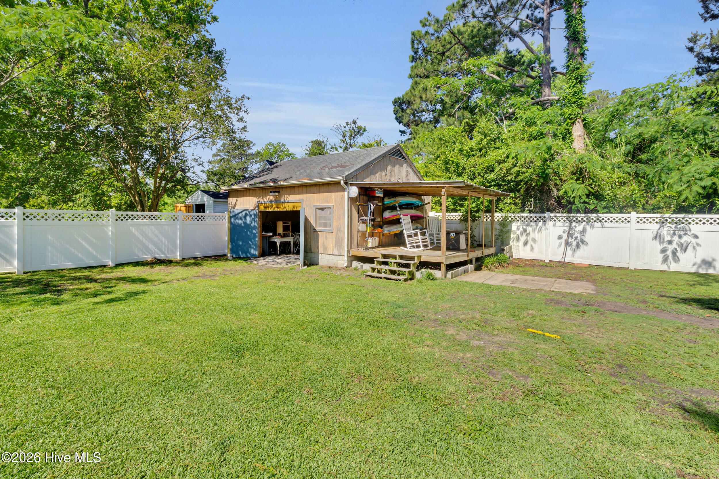 76 2nd Street Vandemere, NC 28587 - Photo 43 of 63 Back - Workshop w/Shelter