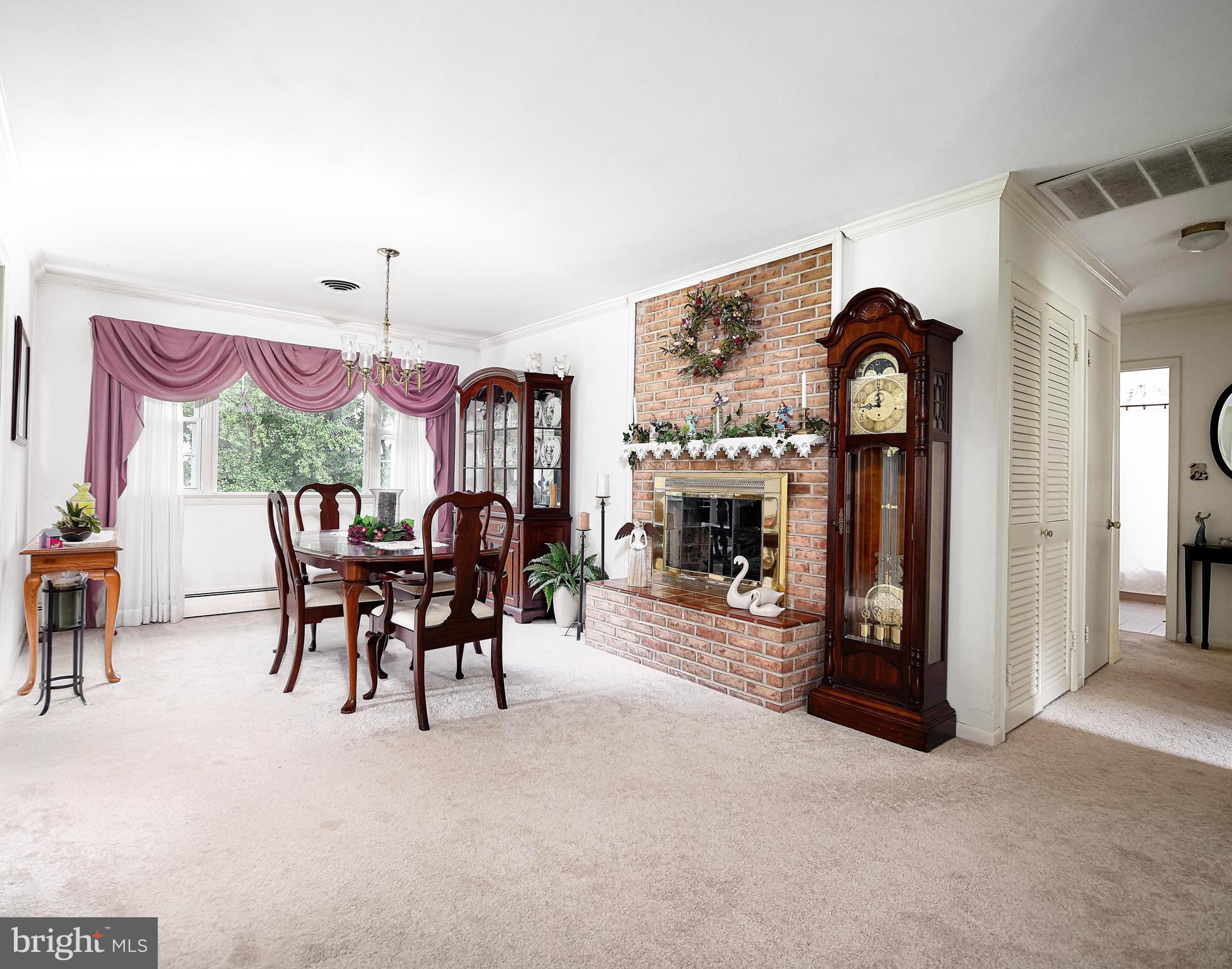 718 Chestnut Hill Road Forest Hill, MD 21050 - Photo 16 of 34 Dining Room w/ Gas Fireplace