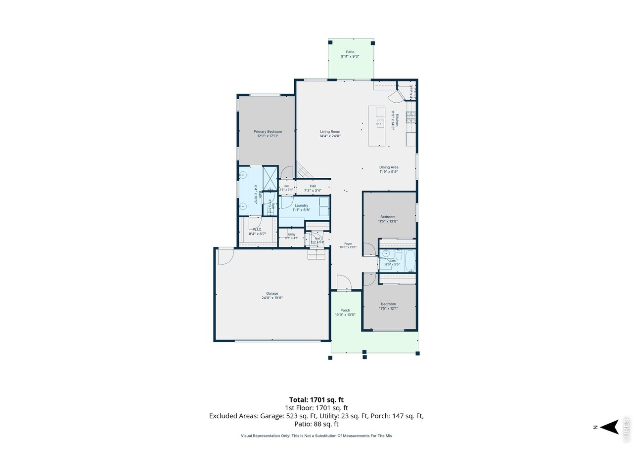761 Muturu Road Johnstown, CO 80534 - Photo 35 of 35 Floor Plan