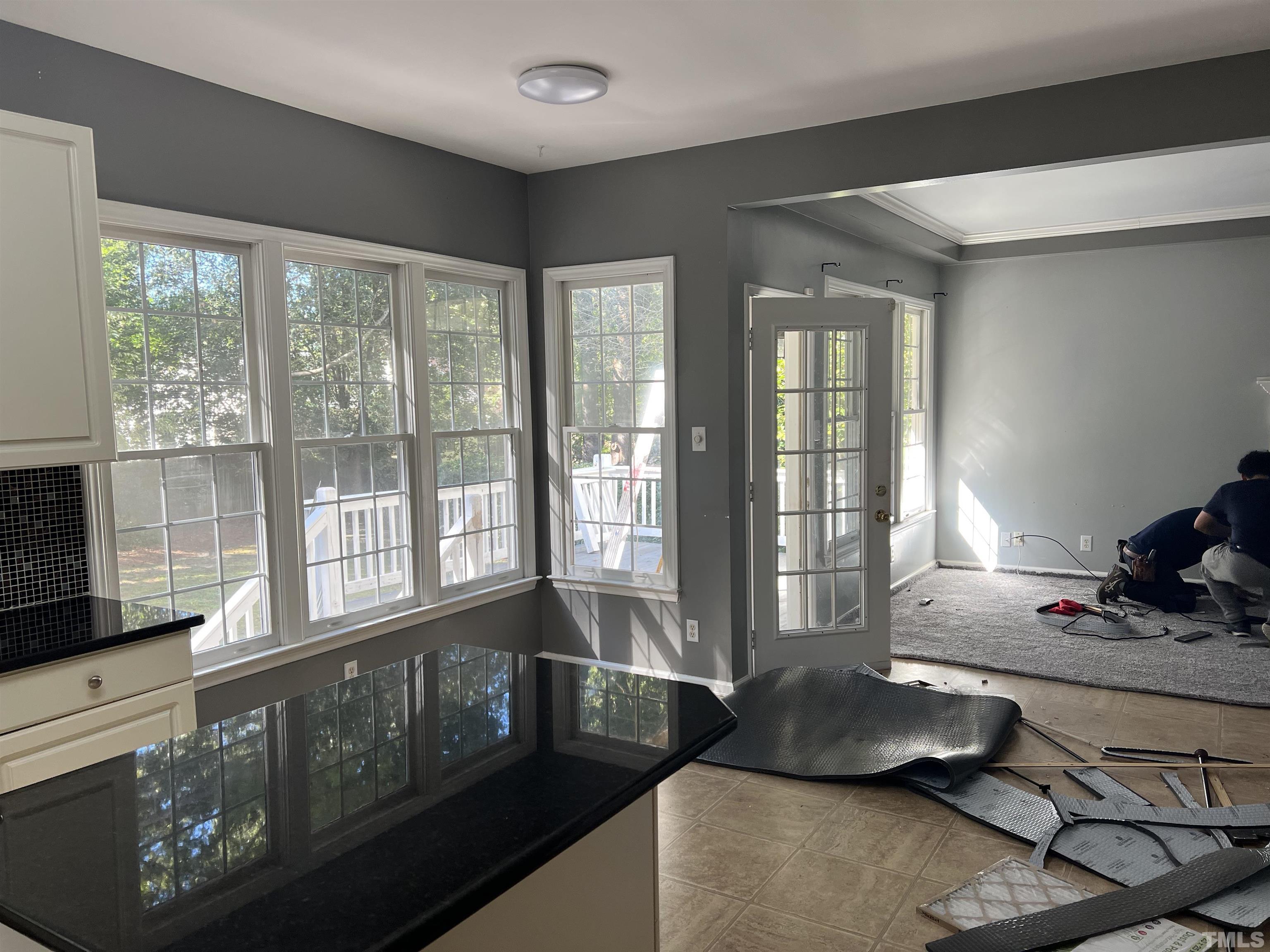 5113 Six Point Trail Raleigh, NC 27616 - Photo 11 of 53 a living room with furniture and windows
