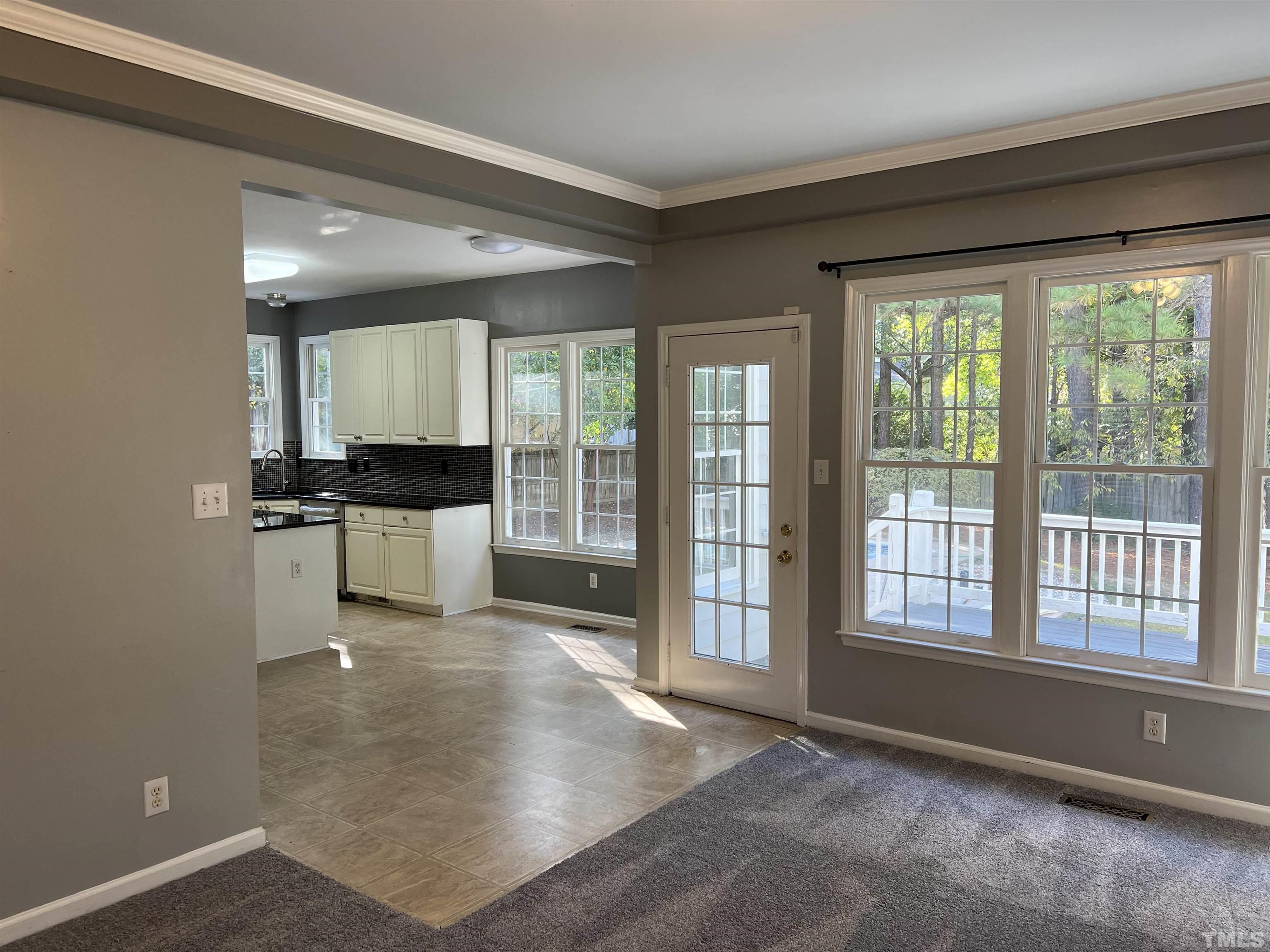 5113 Six Point Trail Raleigh, NC 27616 - Photo 26 of 53 a view of kitchen with refrigerator and window