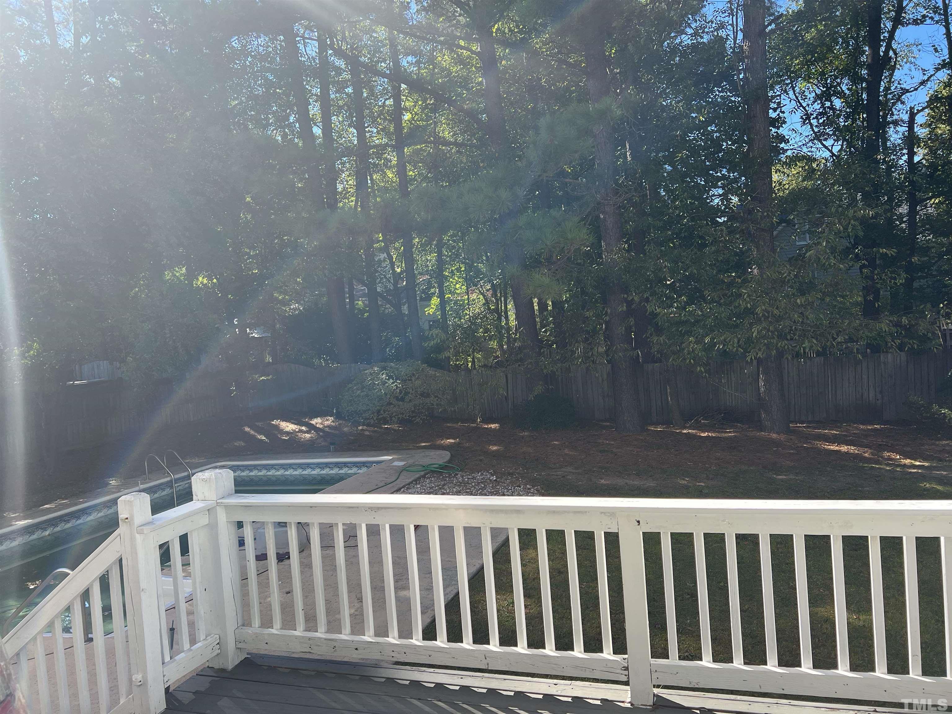 5113 Six Point Trail Raleigh, NC 27616 - Photo 3 of 53 a view of backyard with green space
