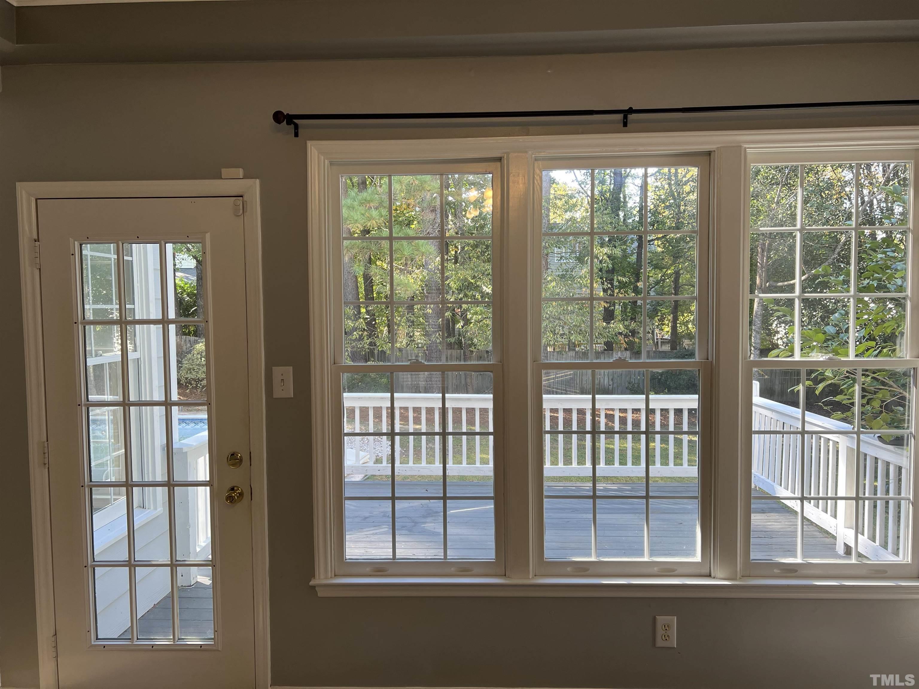 5113 Six Point Trail Raleigh, NC 27616 - Photo 50 of 53 a view of a glass door and a window