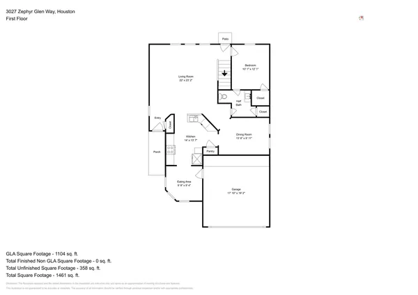 a picture of a floor plan