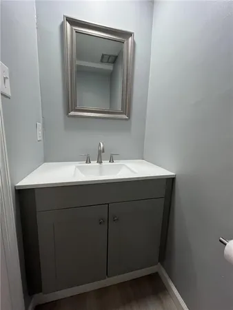 wooden floor with a window