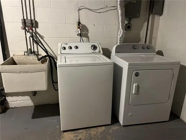 a view of empty room