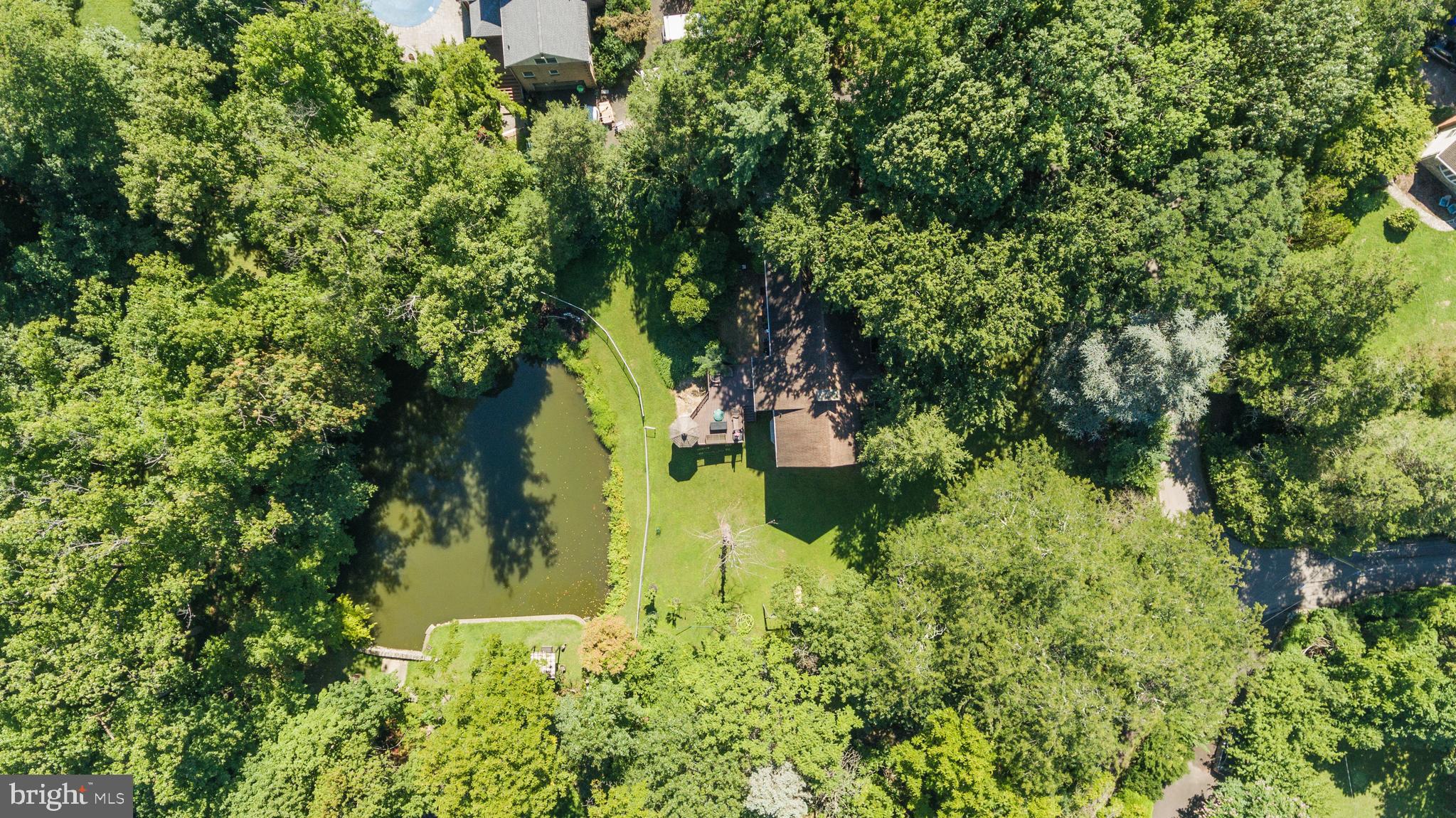 431 Crescent Road Wyncote, PA 19095 - Photo 46 of 49 The property extends behind the pond