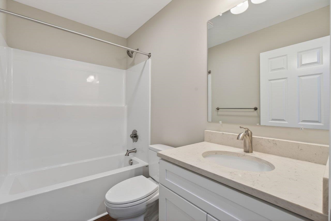 254 Locustdale Loop Shenandoah, VA 22849 - Photo 37 of 58 a bathroom with a sink a toilet and a bathtub