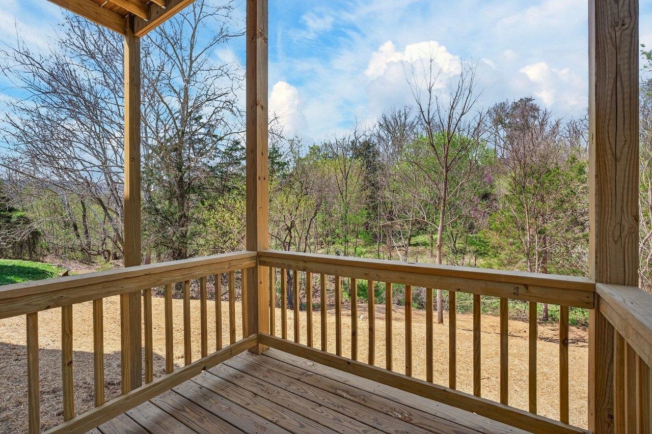 254 Locustdale Loop Shenandoah, VA 22849 - Photo 5 of 58 a view of a balcony with wooden fence