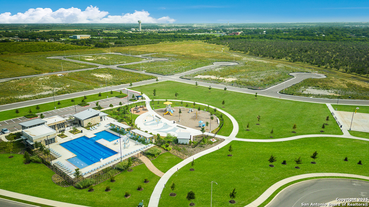 624 Fluted Shoals Cibolo, TX 78108 - Photo 29 of 38 a view of a swimming pool and a mountain