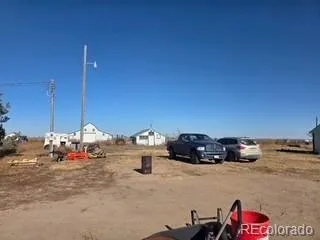 a view of a lake from a yard