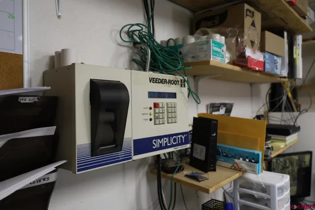 a kitchen with a cabinets and a stove top oven