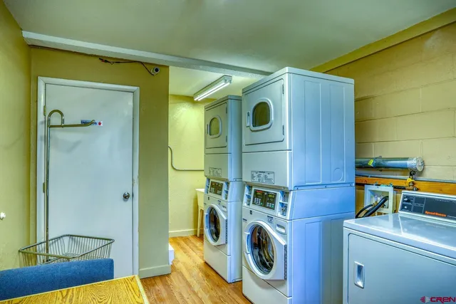 a view of city and mountain