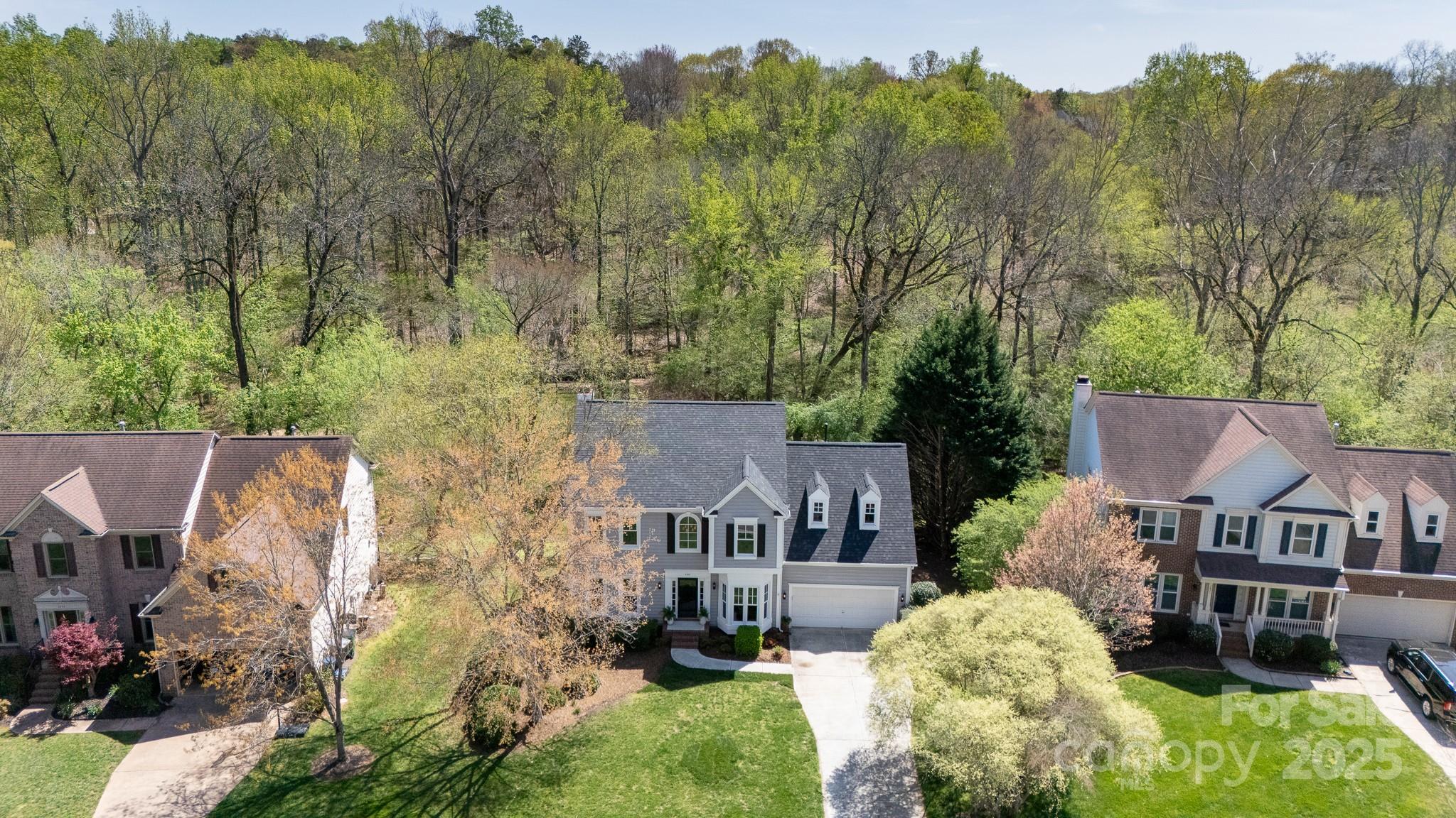 2815 Providence Spring Lane Charlotte, NC 28270 - Photo 3 of 42 an aerial view of a house