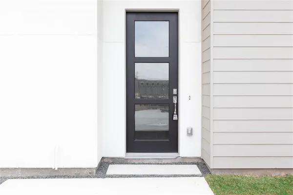 a view of an entryway