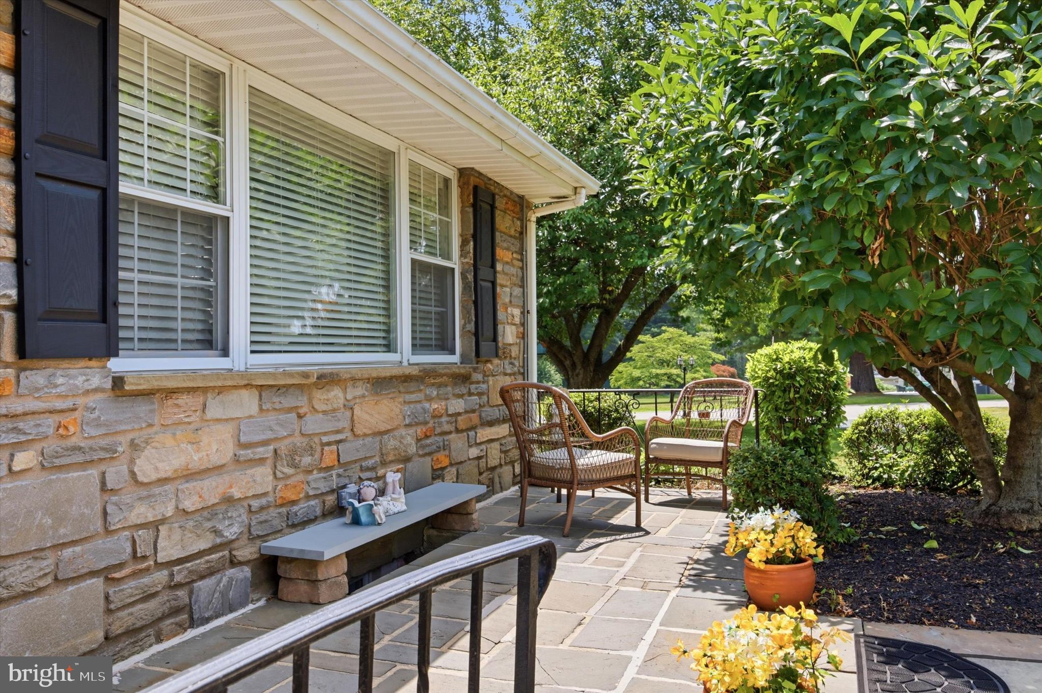 276 Ellis Road Havertown, PA 19083 - Photo 4 of 36 Fantastic flagstone patio!