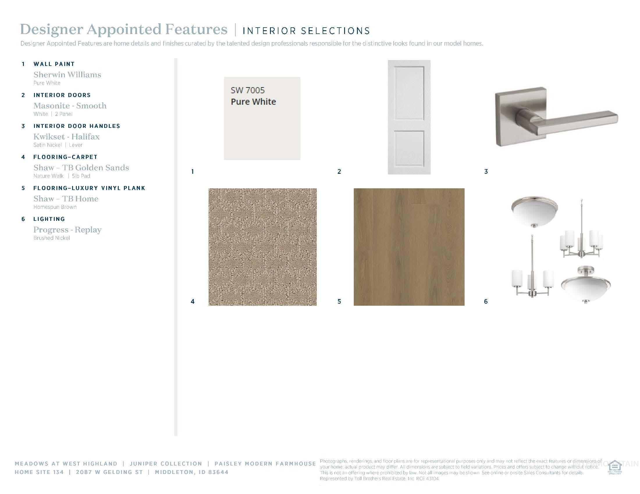 2087 West Gelding Street Middleton, ID 83644 - Photo 34 of 41 View of a document with a collage of images