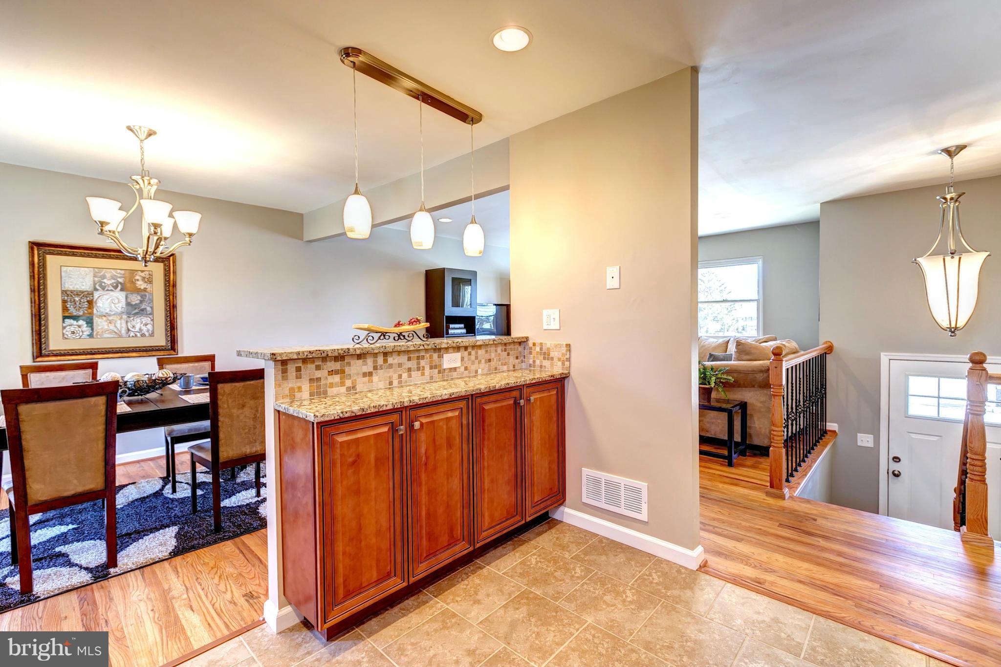 3904 Susanna Road Randallstown, MD 21133 - Photo 8 of 29 Kitchen With Breakfast Bar