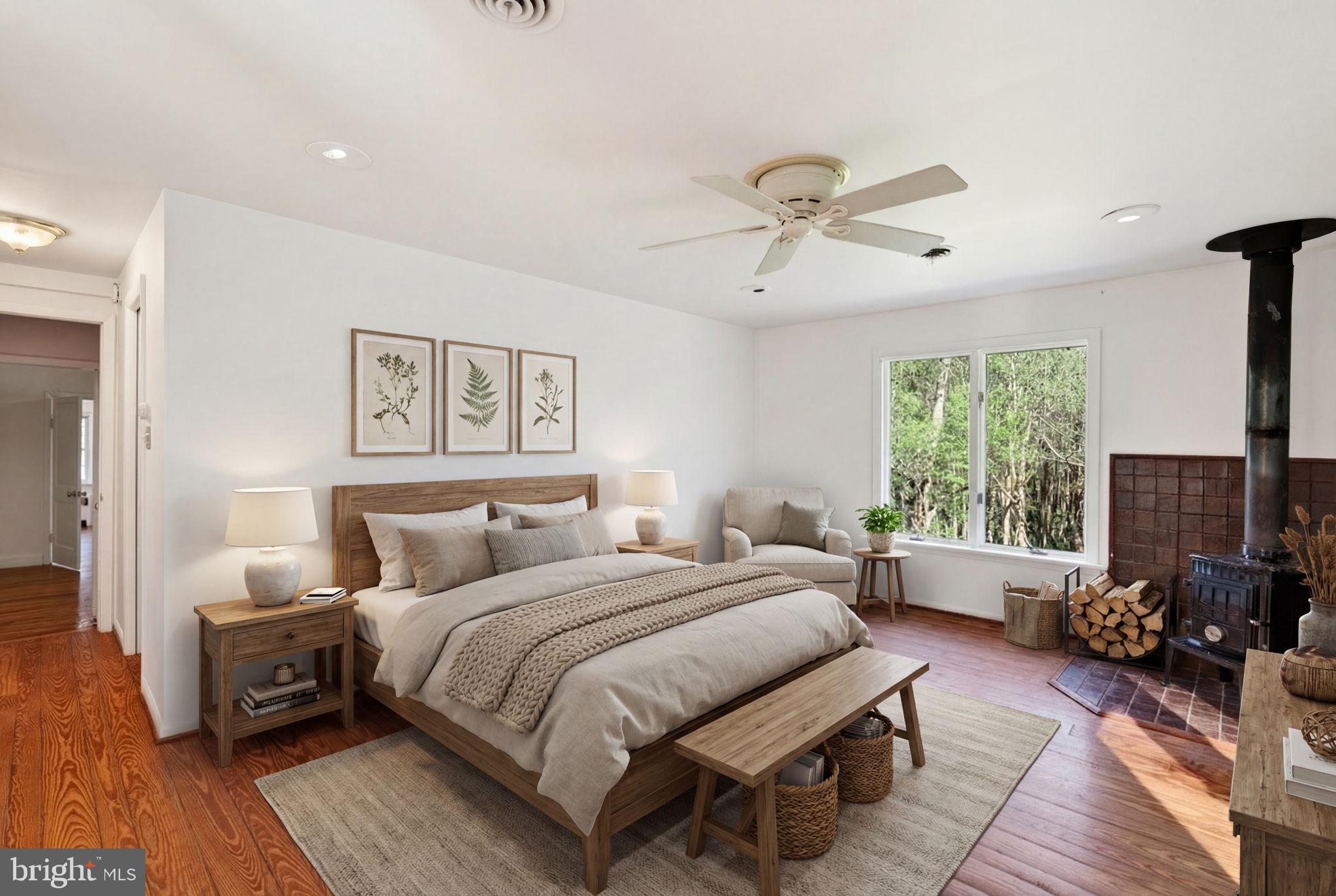 13009 Bottom Road Hydes, MD 21082 - Photo 58 of 97 Guest Bedroom- virtually staged