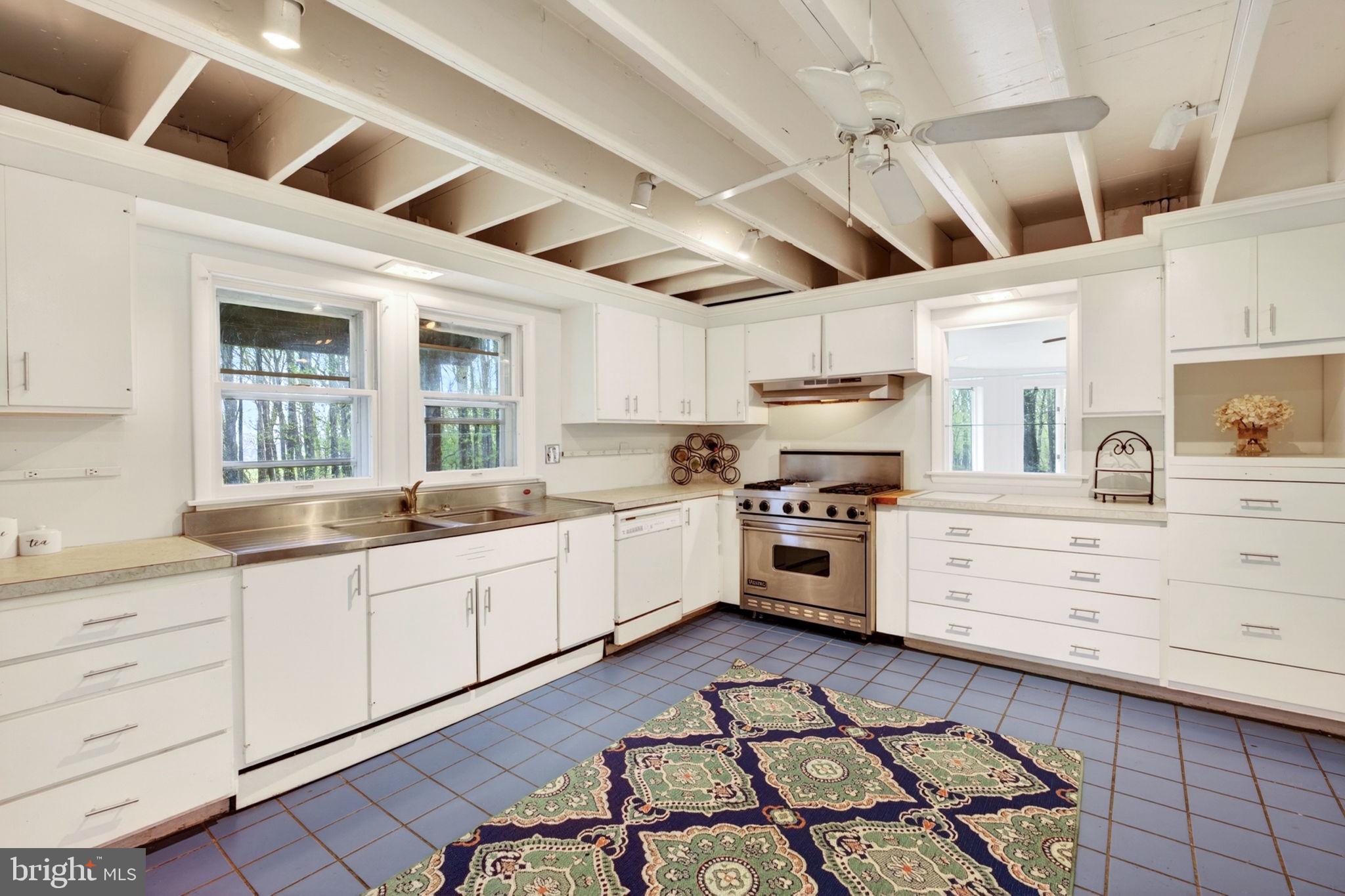 13009 Bottom Road Hydes, MD 21082 - Photo 67 of 97 Kitchen blends vintage charm & modern function