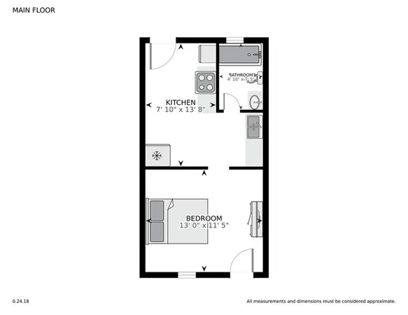 $800 | 617 Cook Street, Unit N, Gretna, LA 70053