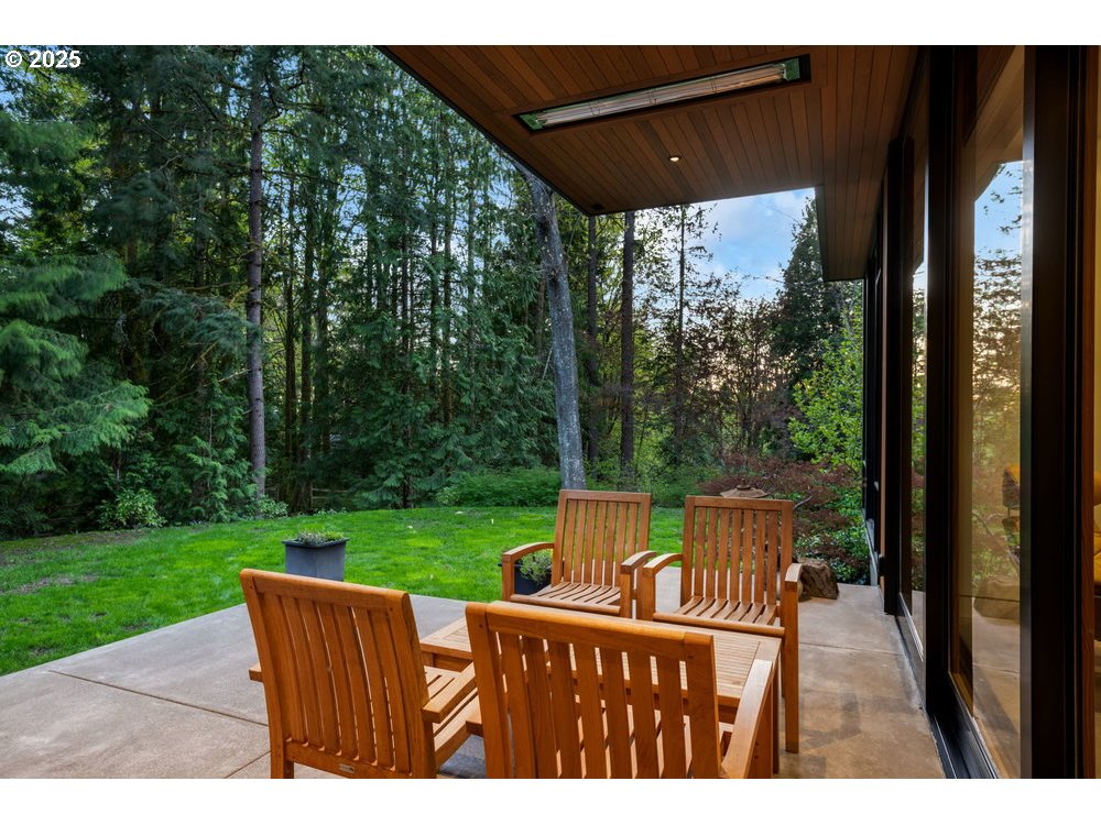 4311 Southwest 36th Place Portland, OR 97221 - Photo 11 of 48 a view of a wooden deck and a yard