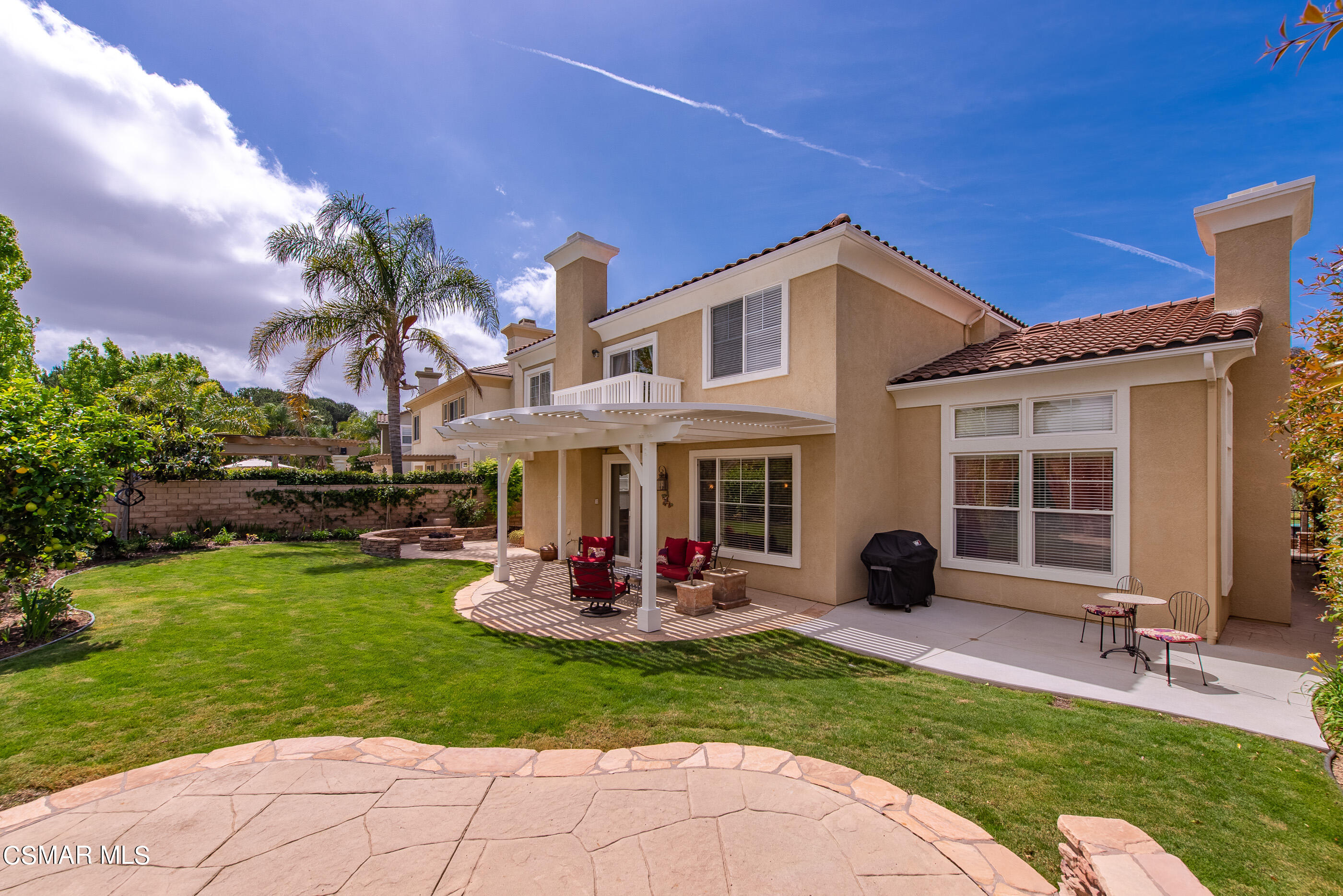 128 Laurel Ridge Drive Simi Valley, CA 93065 - Photo 53 of 66 a view of a house with backyard porch and sitting area