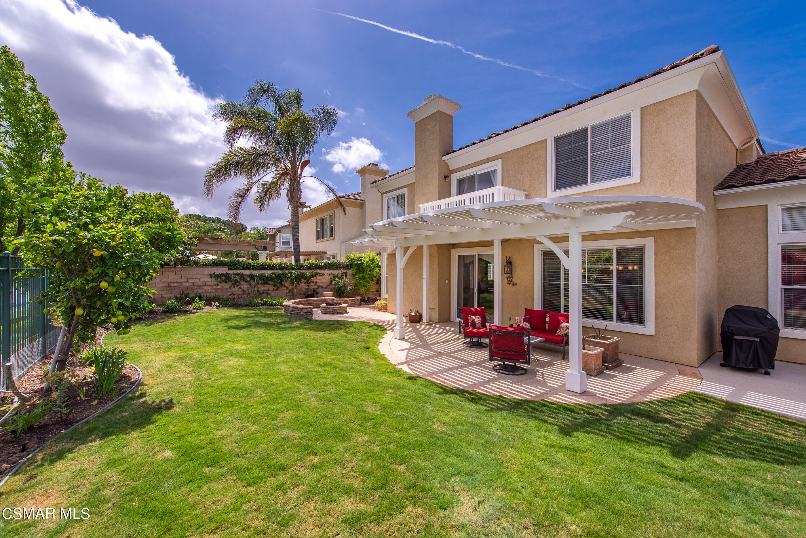 128 Laurel Ridge Drive Simi Valley, CA 93065 - Photo 55 of 66 a view of a house with a yard porch and sitting area